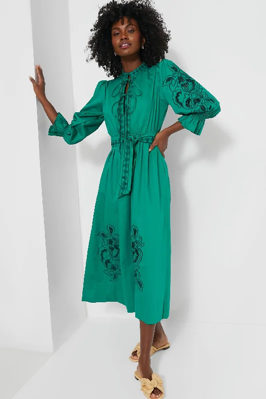 Emerald Florence Dress