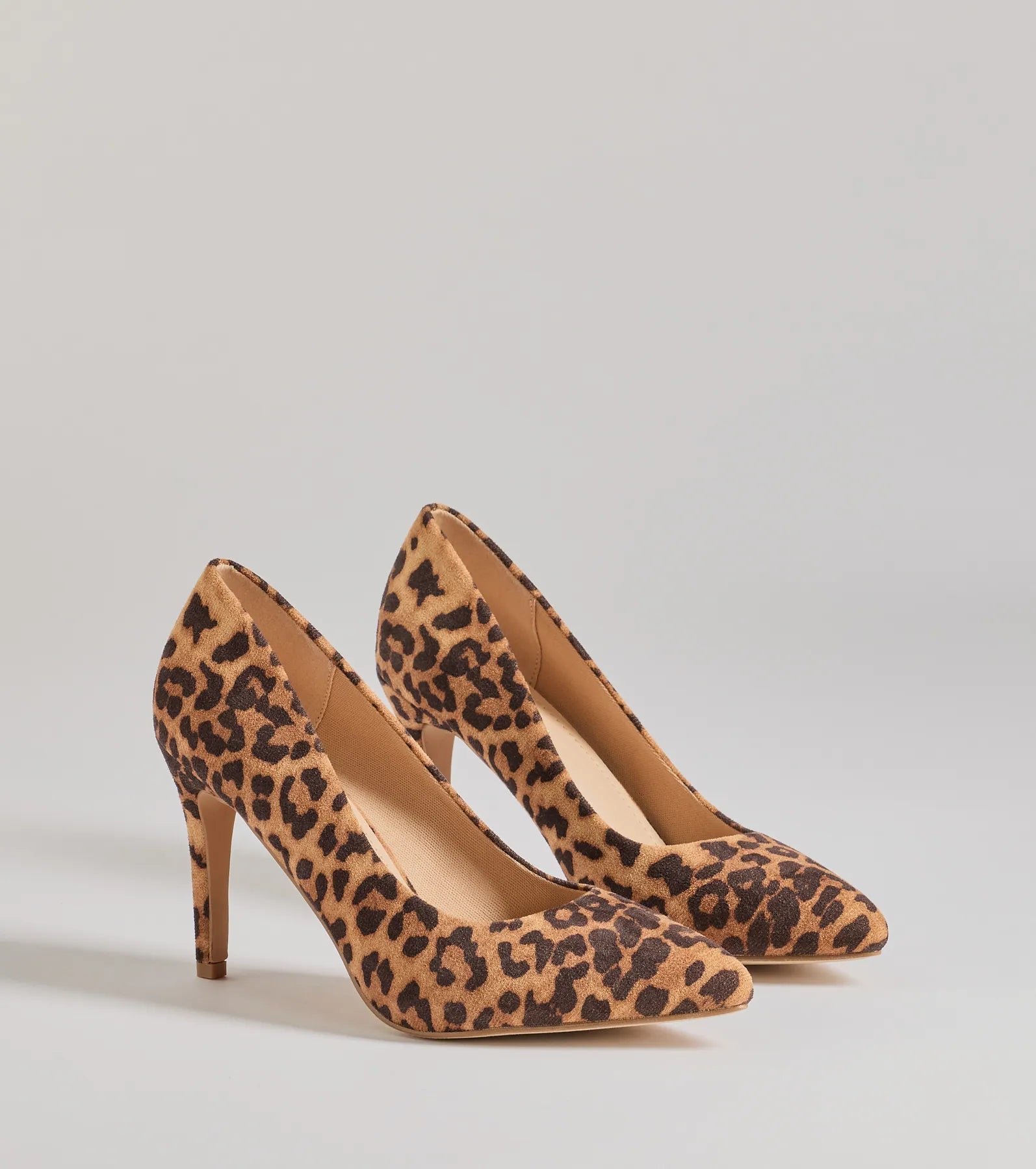 Spotted Chic Leopard Print Stiletto Pumps