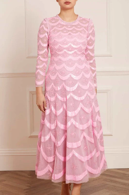 Limited Availability Fifi Long Sleeve Ankle Gown