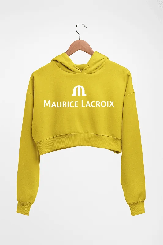 Maurice Lacroix Crop HOODIE FOR WOMEN