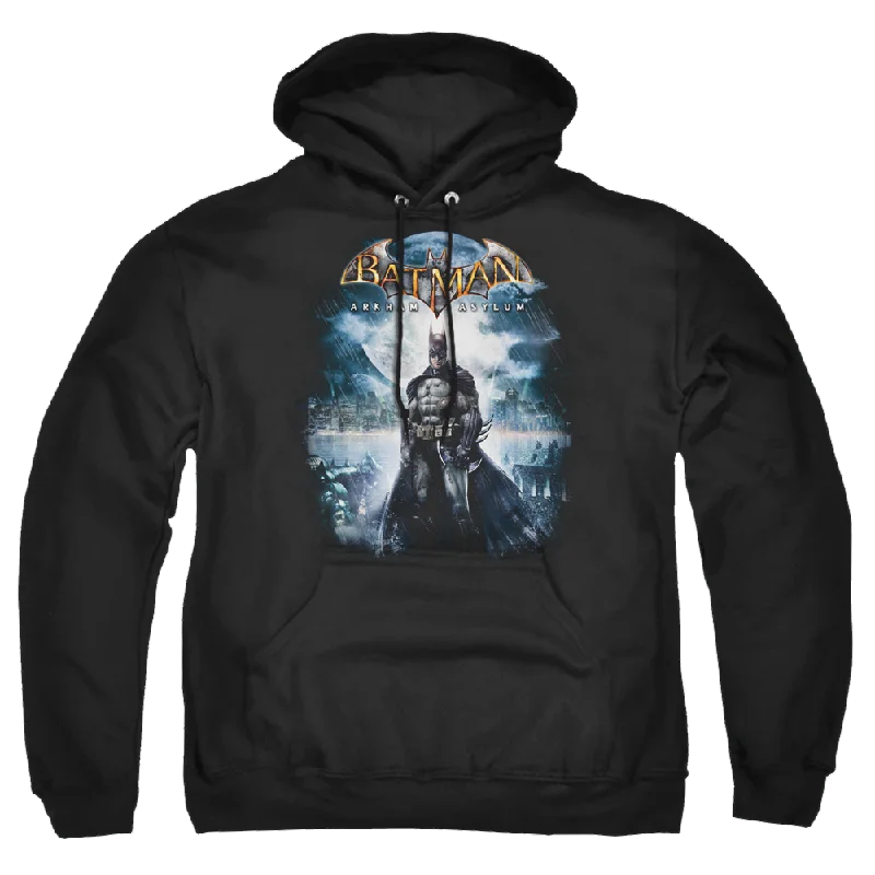 Batman - Arkham Game Cover - Pullover Hoodie