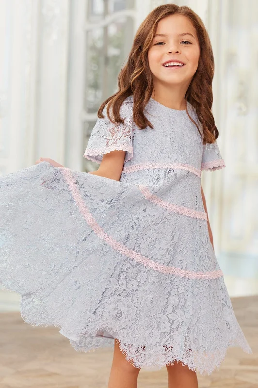 Discount Mania Lace Primrose Kids Dress