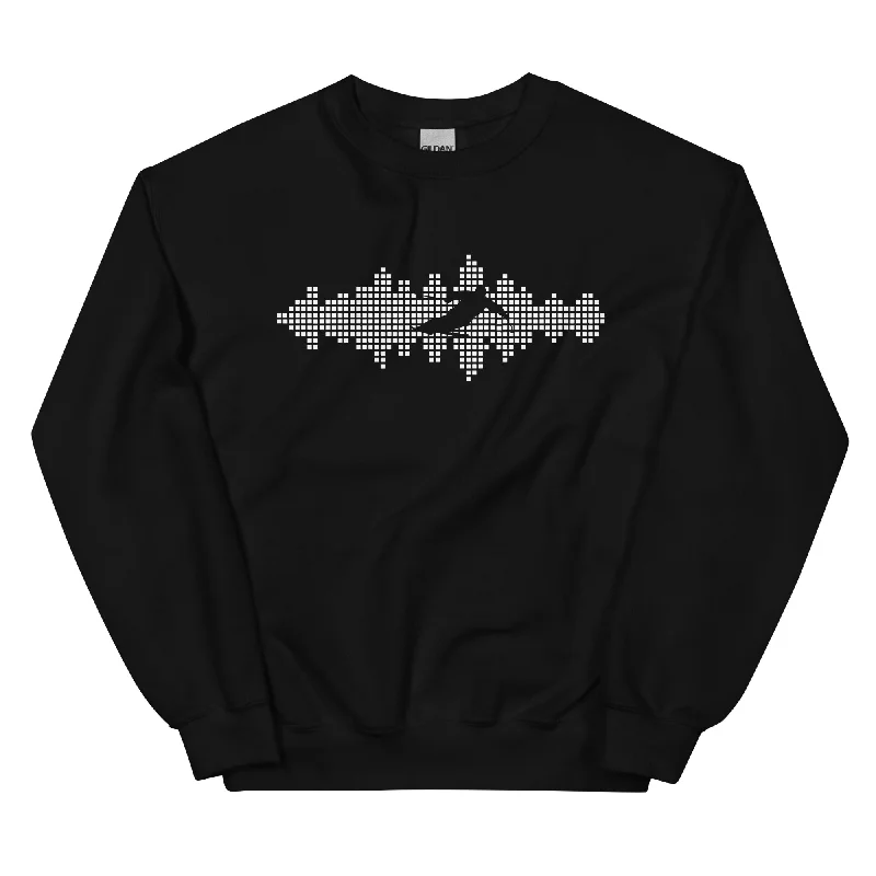 Schallwellen - Skifahren - Sweatshirt (Unisex)