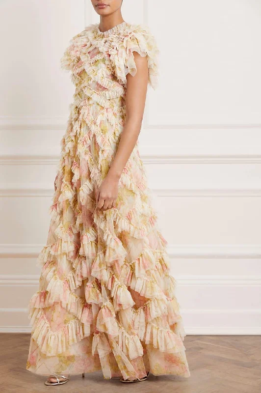 Hurry In Genevieve Rose Gown
