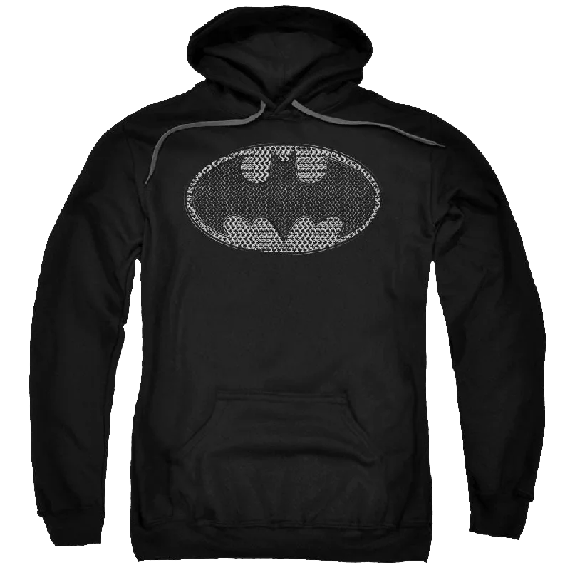 Batman Chainmail Shield - Pullover Hoodie