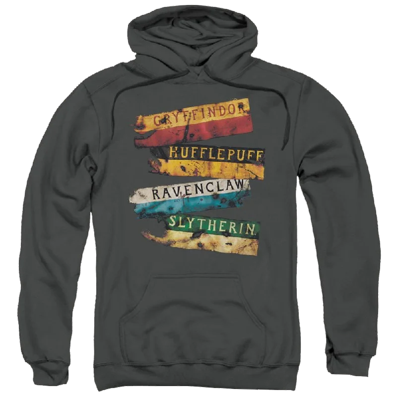 Harry Potter Burnt Banners Pullover Hoodie