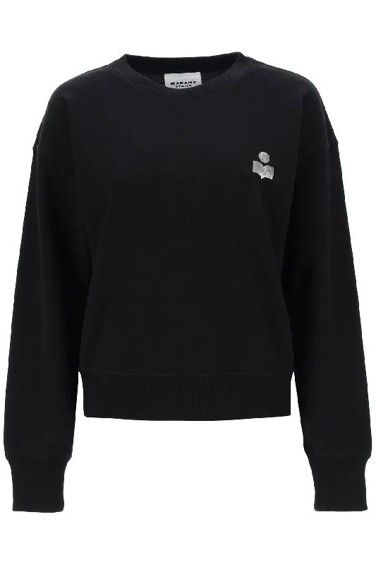 Mobyla Crew-neck Sweatshirt  - Black