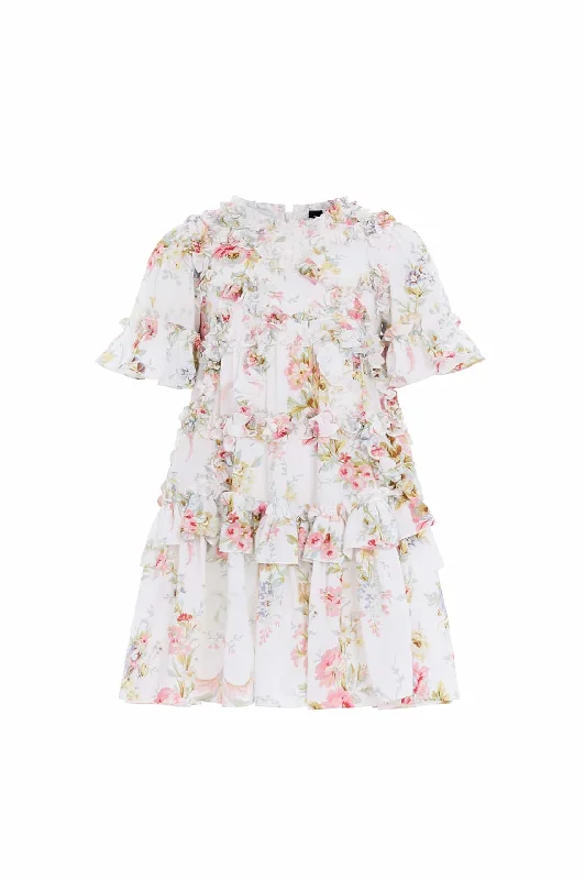 Lowest Price Enchanted Garden Alice Crepe Kids Dress