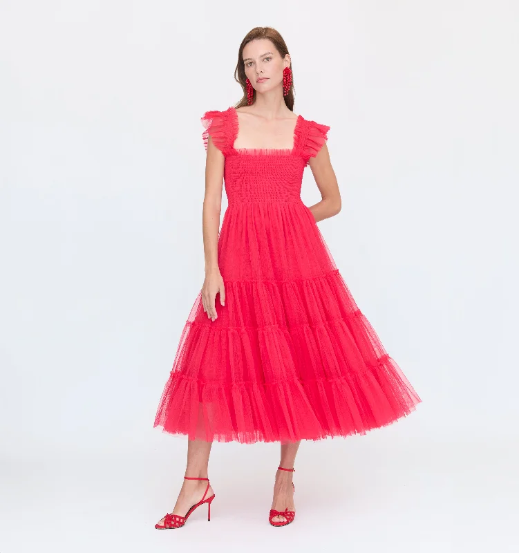 The Tulle Ellie Nap Dress - Red Tulle