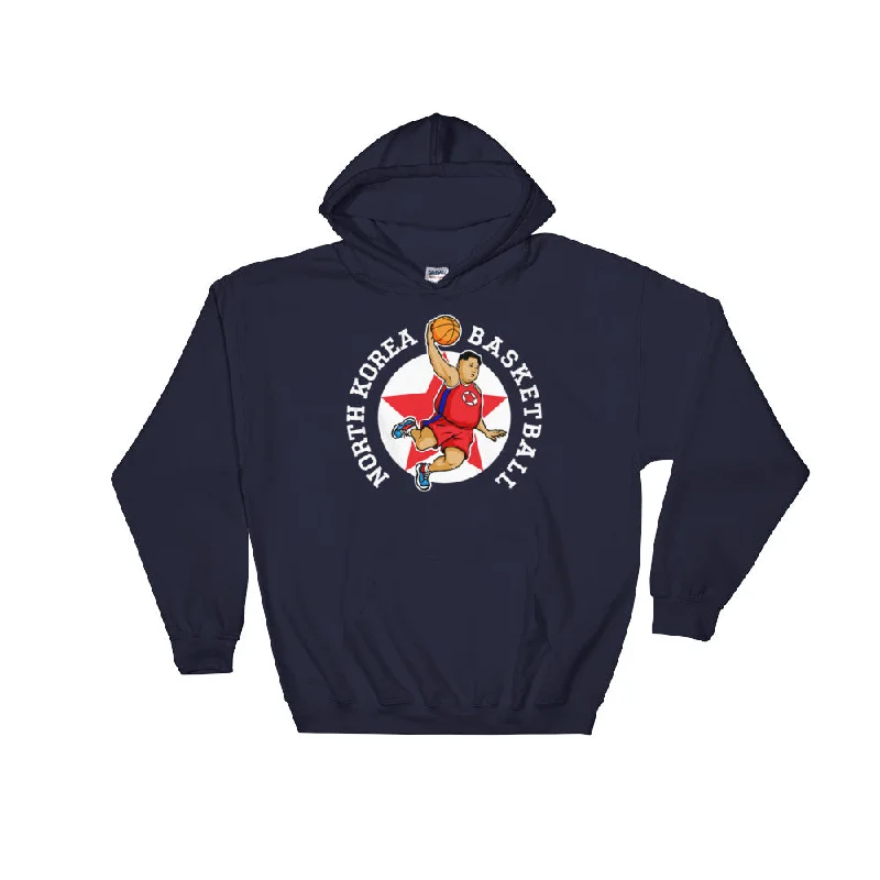 North Korea Basketball Rockeman Warm Up Hooded Sweatshirt