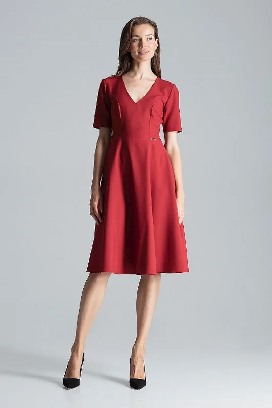 Short-sleeved unlined  Daydress  Figl