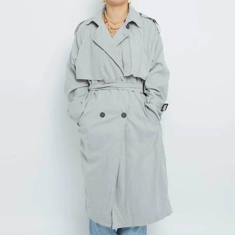 Belt  Double Layered Trench Coat - UK 14