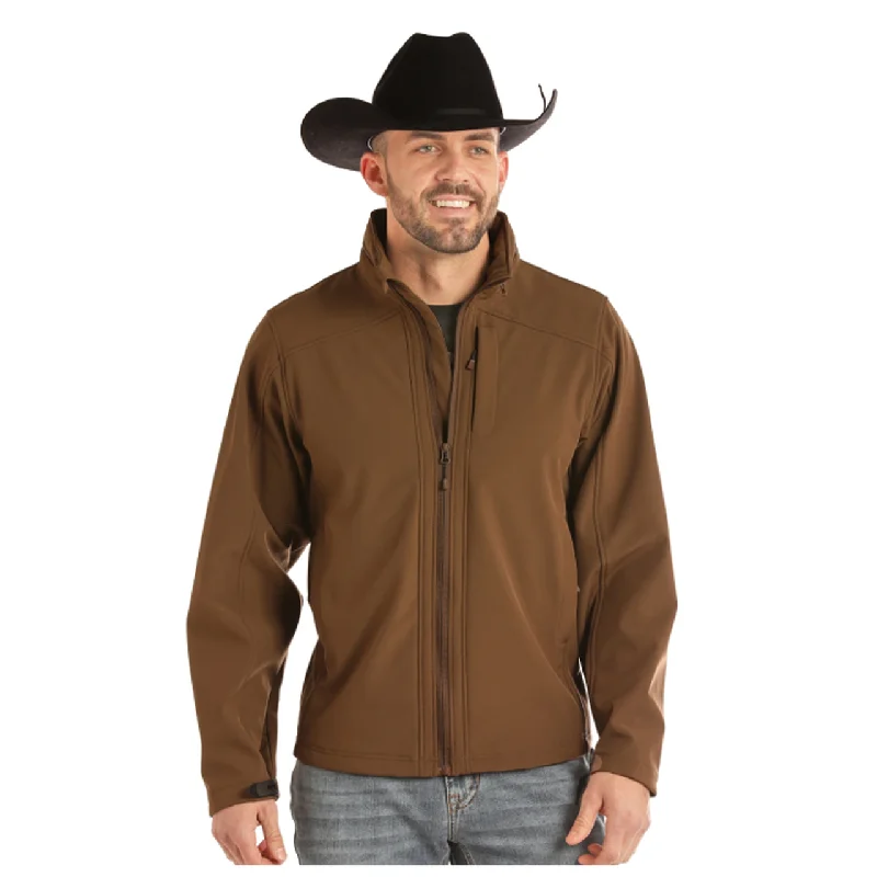 Powder River® Men's Performance Brown Softshell Jacket 92-9646-22