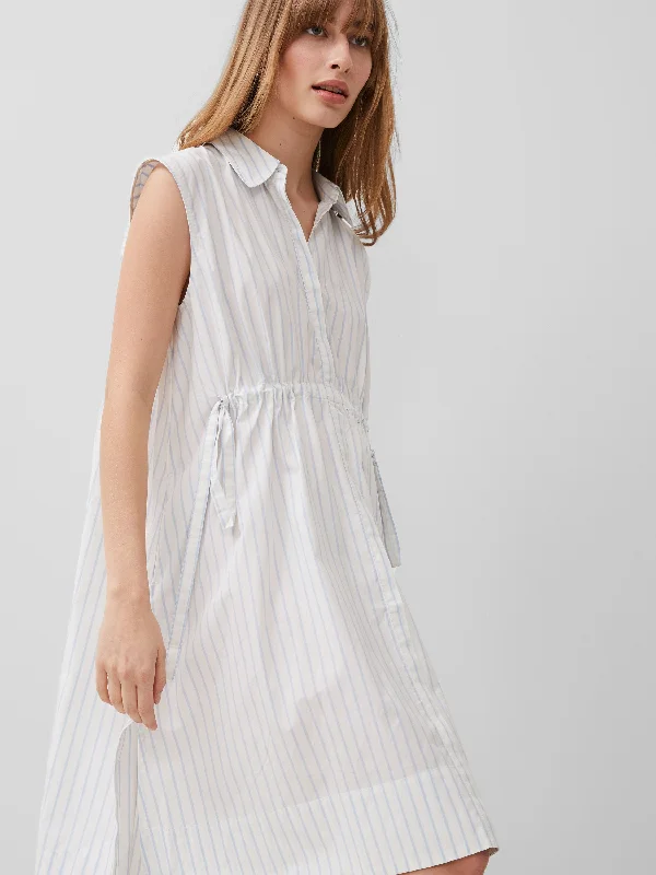 Special Price Rhodes Poplin Stripe Shirt Dress