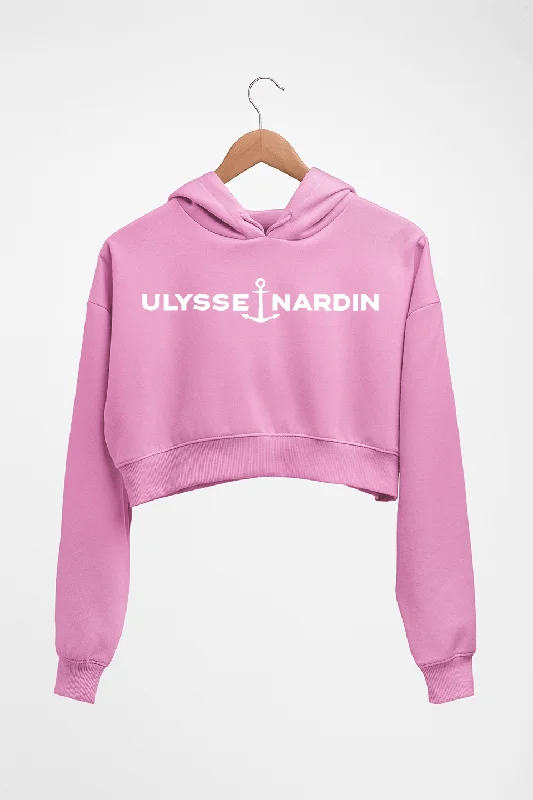 Ulysse Nardin Crop HOODIE FOR WOMEN