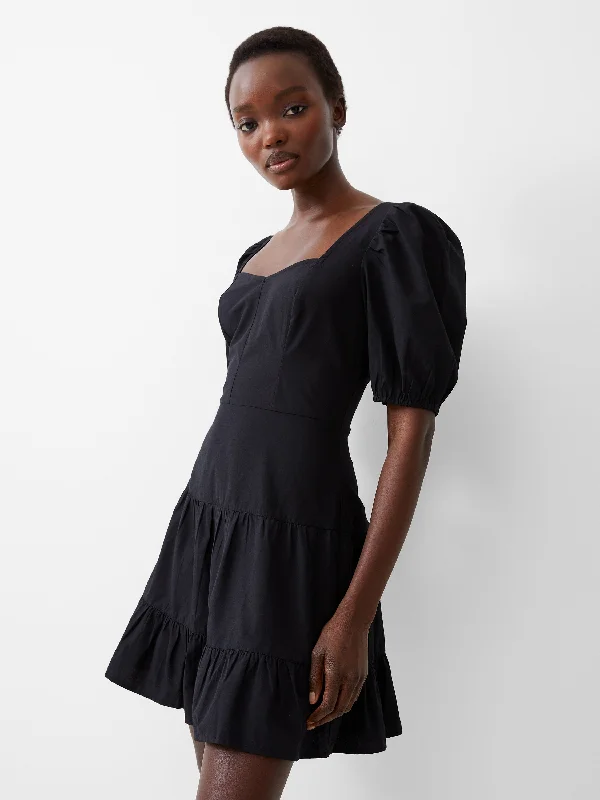 Crazy Deals Cotton Sweetheart Mini Dress