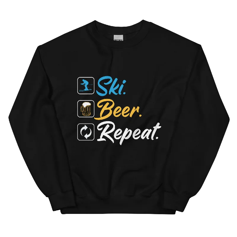 Ski. Bär. Repeat. - (S.K) - Sweatshirt (Unisex)