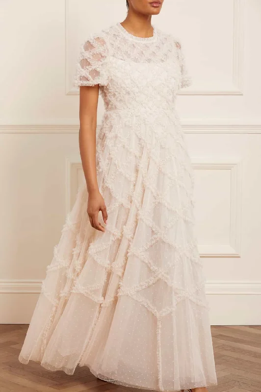 Bonus Savings Evelyn Short Sleeve Gown