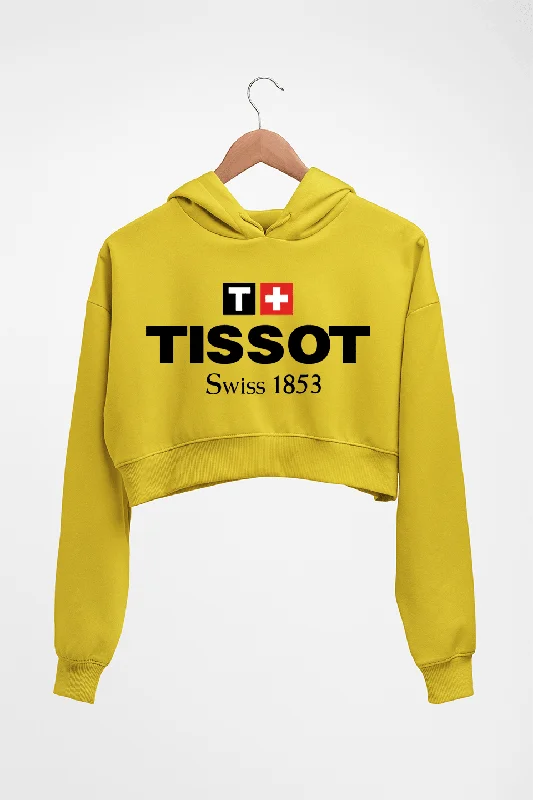 Tissot Crop HOODIE FOR WOMEN