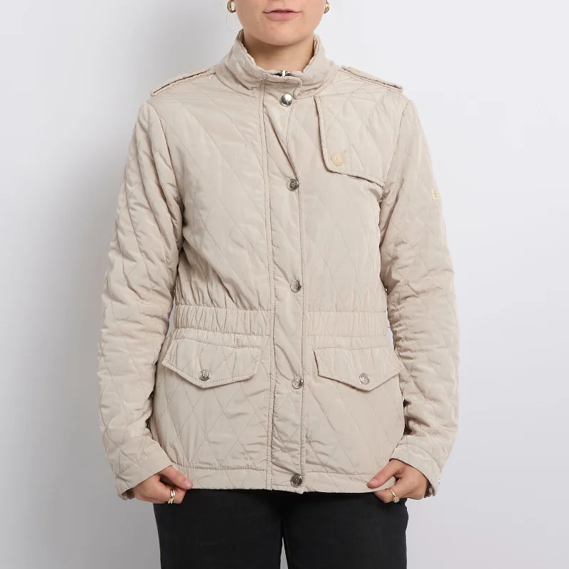 Duo Zip Quilted Jacket- UK 12