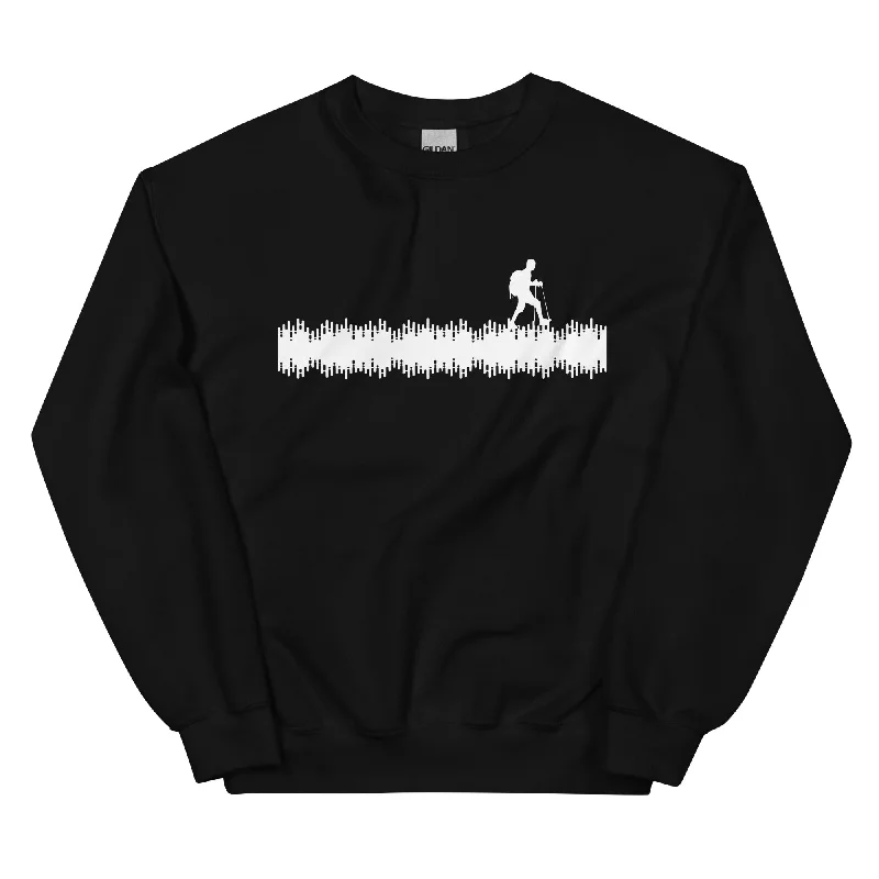 Schallwellen - Wandern - Sweatshirt (Unisex)