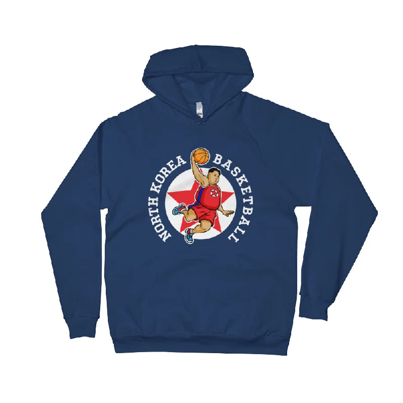 Air Un Rocketman North Korean Basketball Unisex Fleece Hoodie