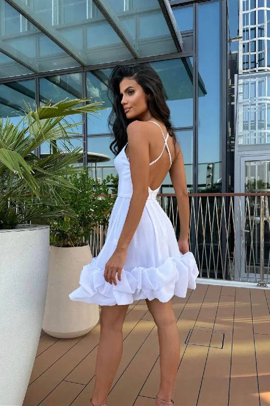 Lowest Prices Backless Bustier Mini Dress