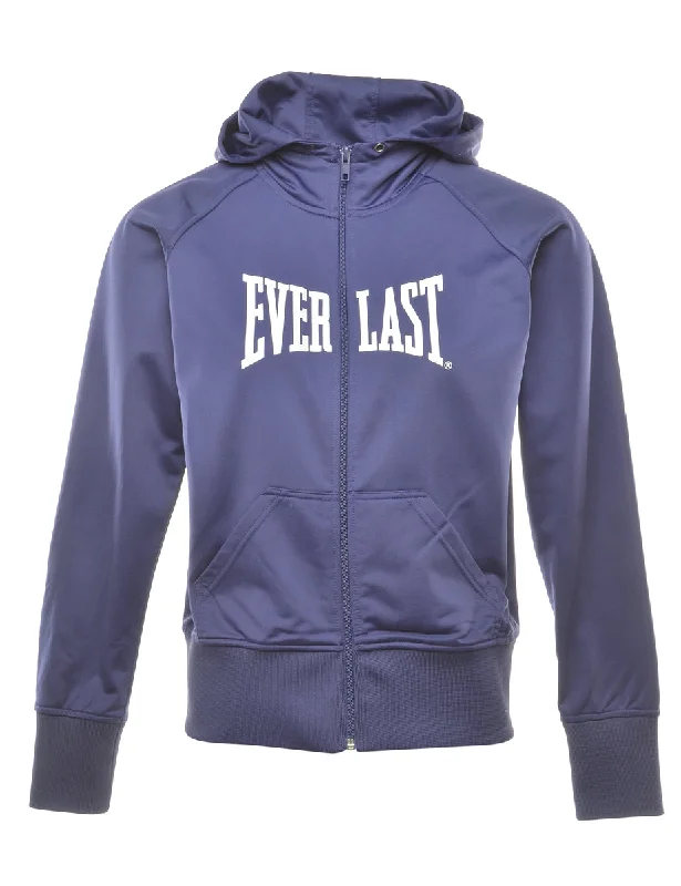 Purple Track Top - L