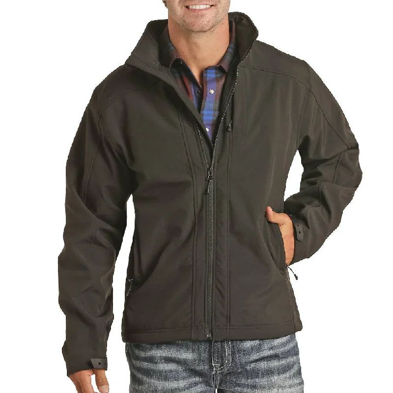 Powder River® Men's Performance Black Softshell Jacket 92-9646-01