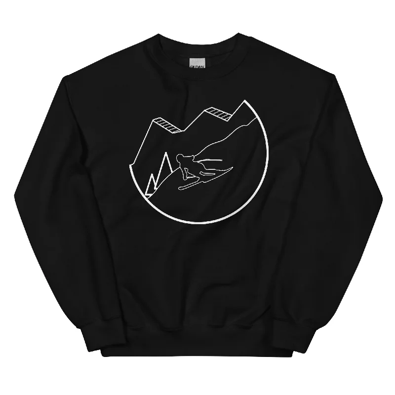 Skifahren - (49) - Sweatshirt (Unisex)