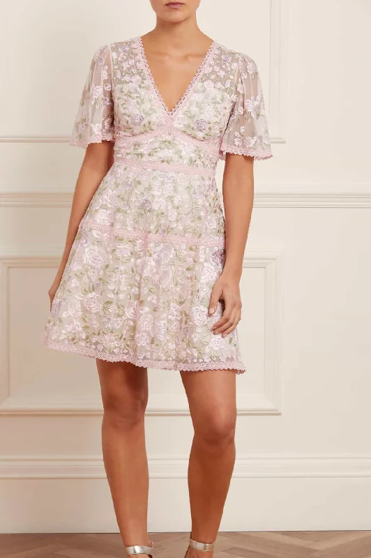 The Best Prices Lavender Rose Micro Mini Dress