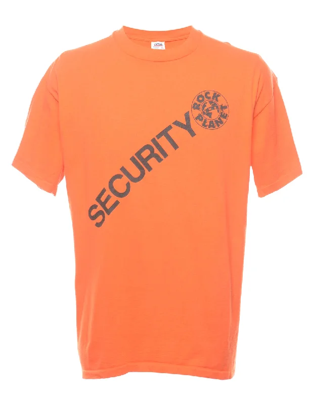 Security Printed T-shirt - XL