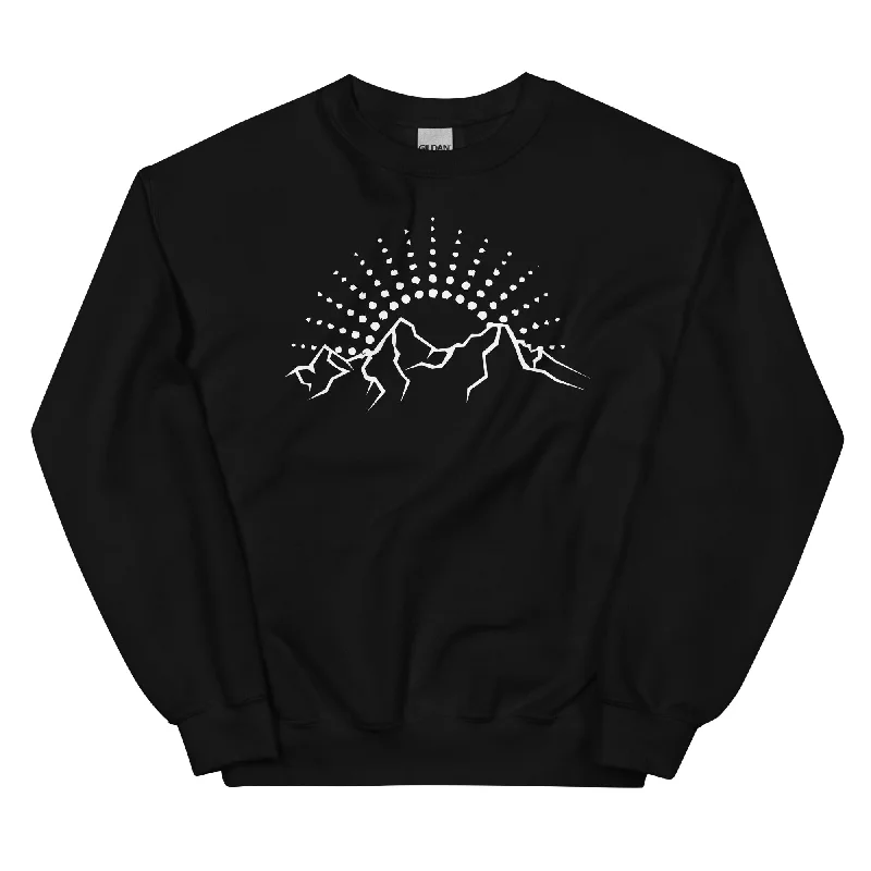 Sonne - Berge - Sweatshirt (Unisex)