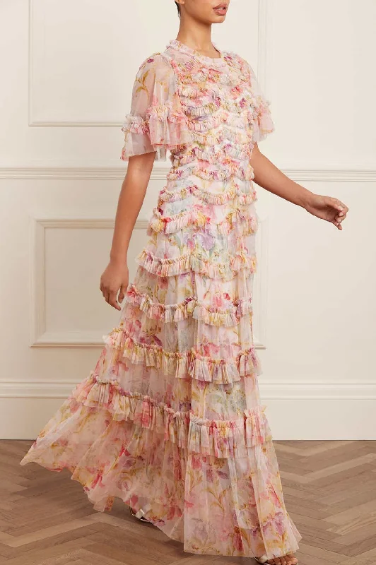 Special Price Iris Ruffle Gown