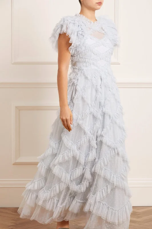 Epic Deals Genevieve Ruffle Gown