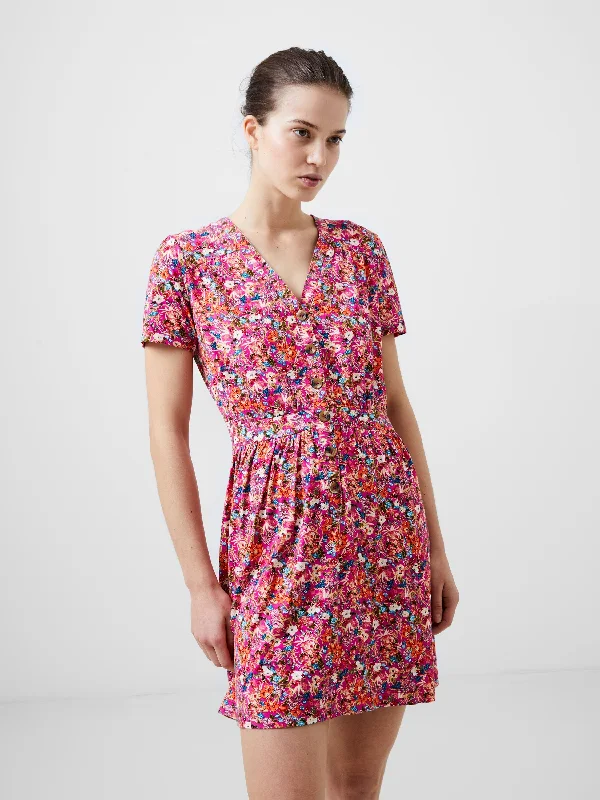 Markdowns Blossom Vee Mini Dress