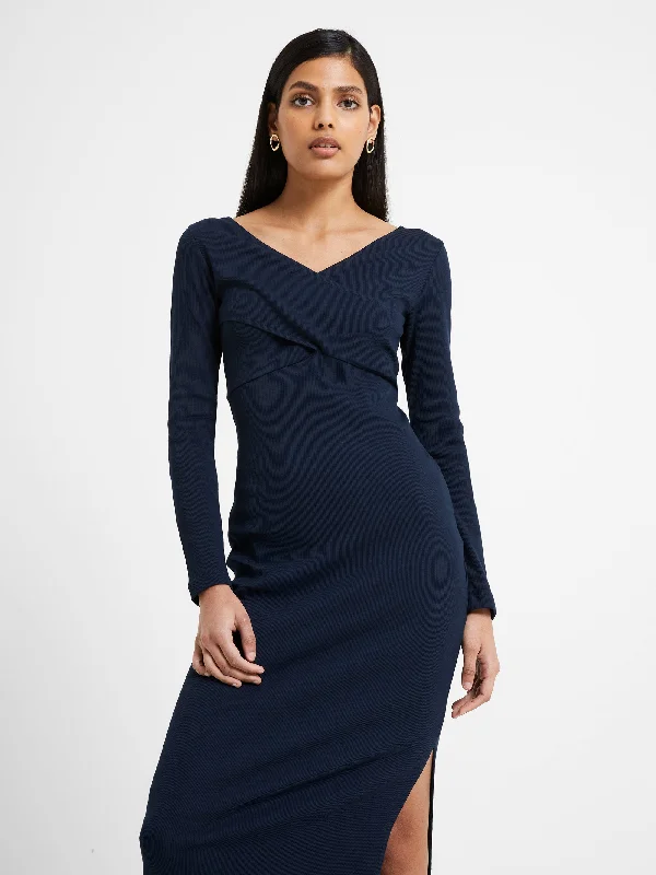 Flash Sale Rassia Rib Crossover Dress