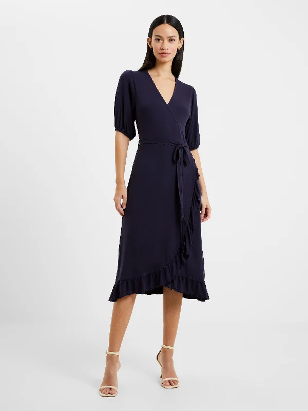 Can't Miss Frill Wrap Dress