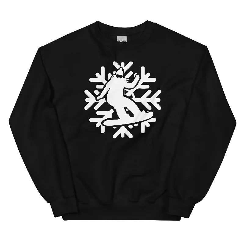 Snowflake - Snowboarding - Sweatshirt (Unisex)