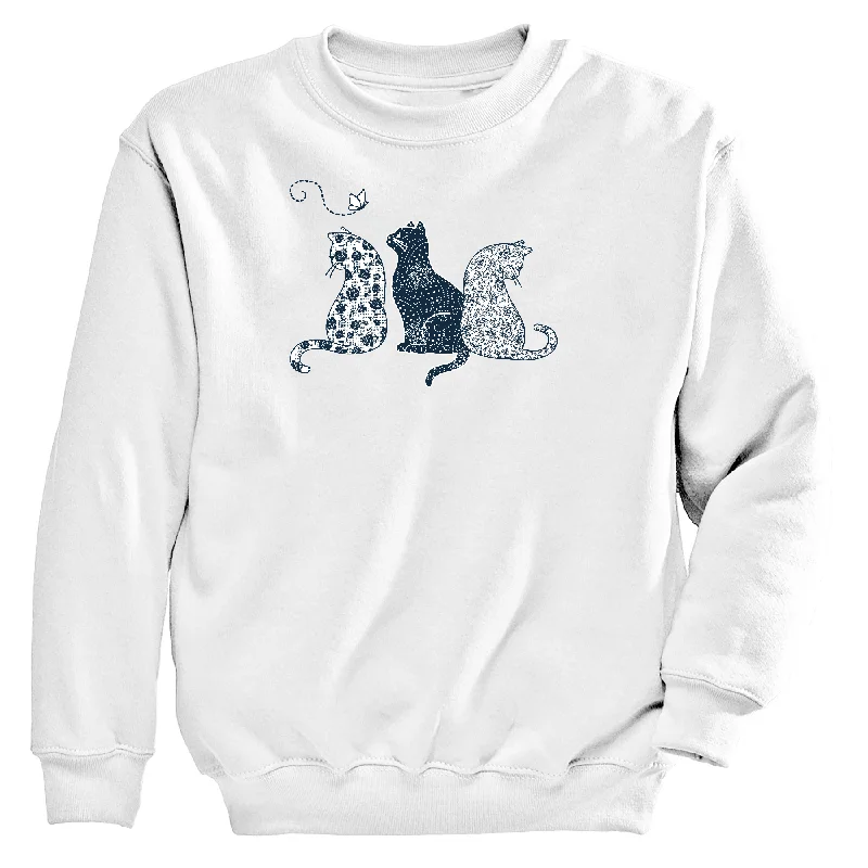 Fancy Cats Women's Crew Neck Sweatshirt